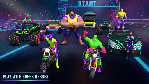 Mega Rampalar Avtomobil Stunts 3D