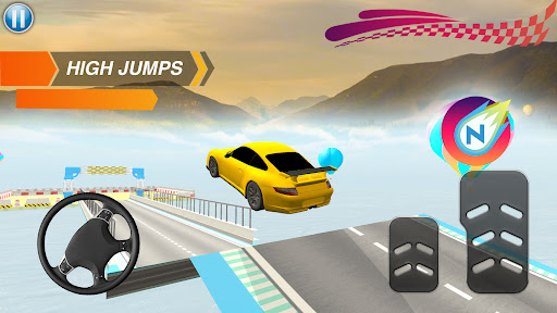 Avtomobil Stunts Avtomobil Yarışı Oyunları 3D