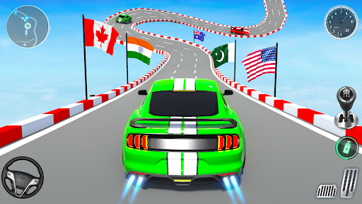 Əzələ Avtomobili Stunts - Ramp Avtomobil